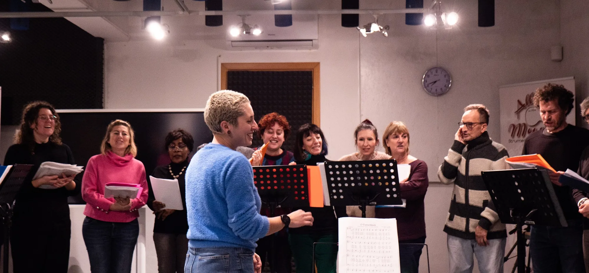 Le prove del Coro di Periferia